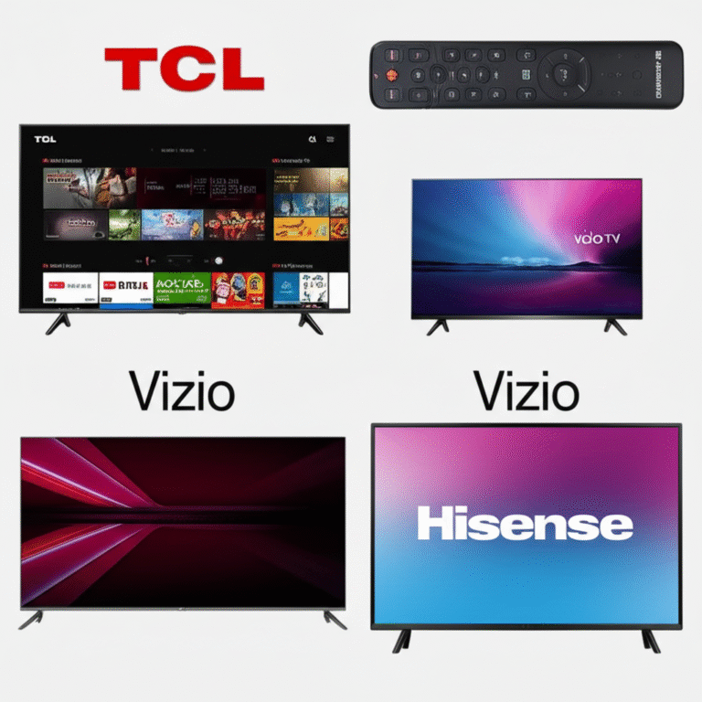 Featured image for TCL vs Vizio vs Hisense Which Budget TV Reigns Supreme in 2025