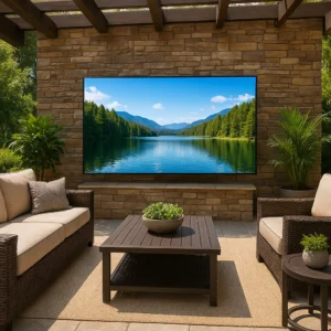 Featured image for 7 Best Outdoor TV Brands for Patios 2026