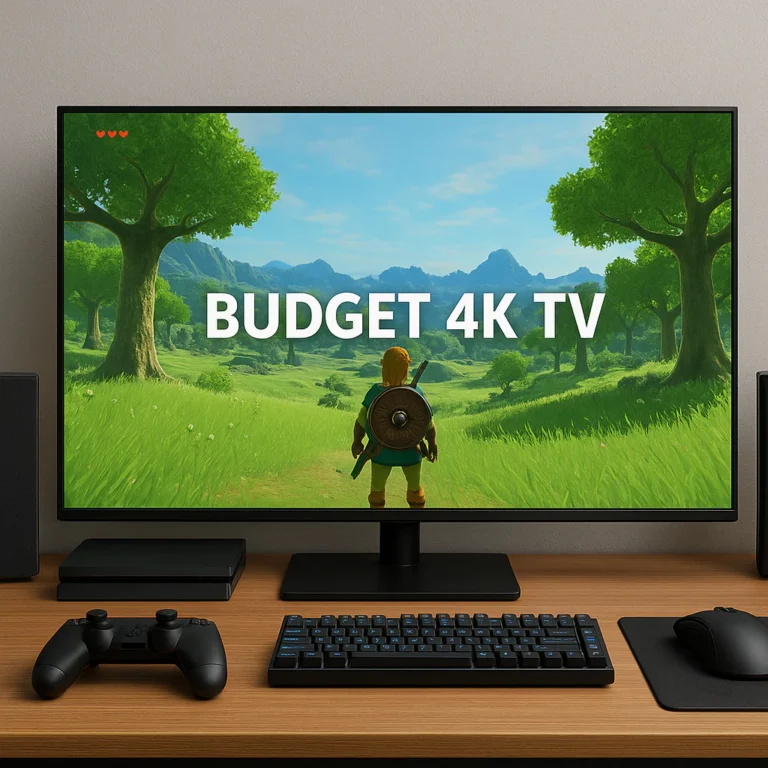 Featured image for 8 Best Budget 4K TVs for Gaming 2026