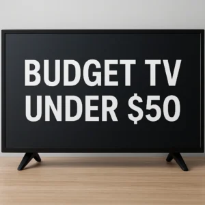 Featured image for 7 Best TVs Under 50 for 2026 The Ultimate Budget Guide