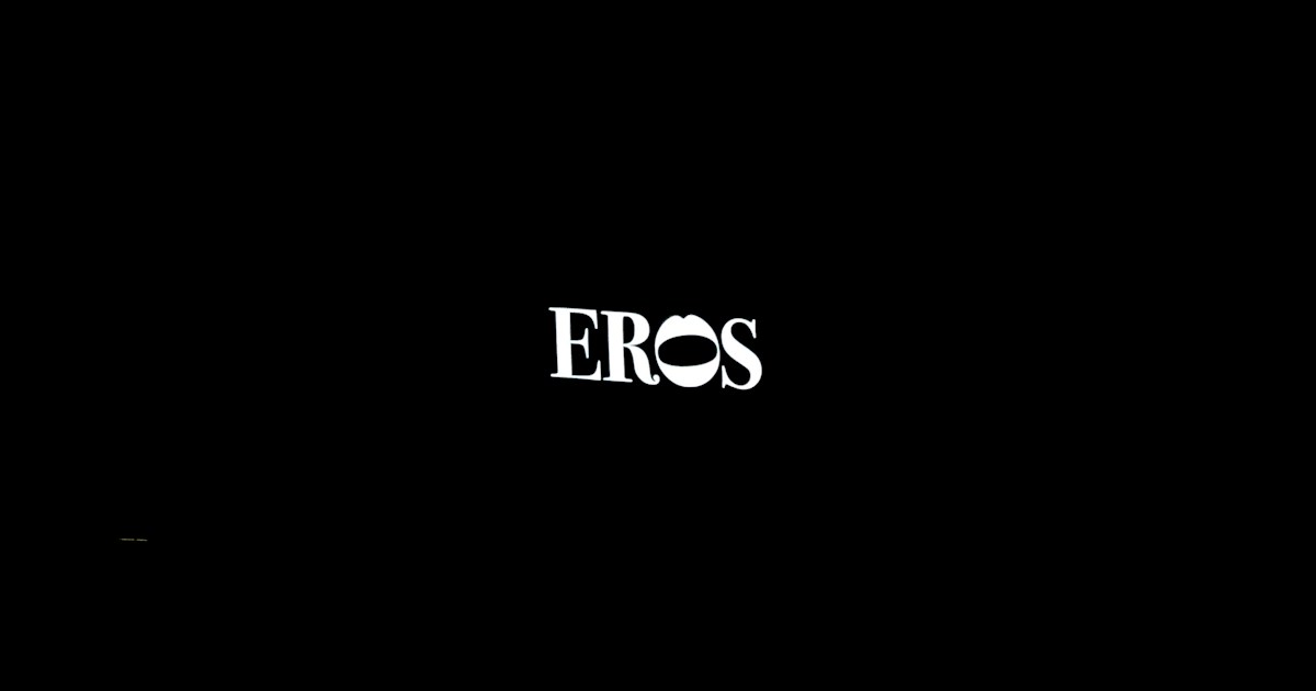 European TV Brands by TV Brands A black background with the word eros written in white