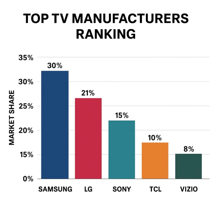 Featured image for Who Is the Number 1 TV Manufacturer 2026